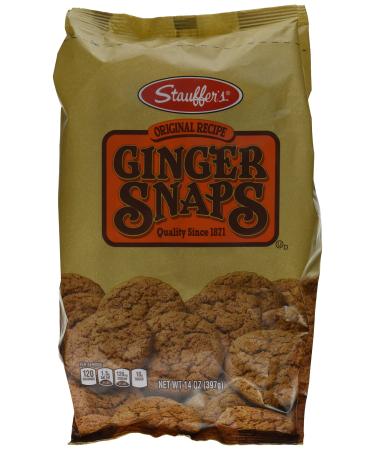 Stauffers Cookie Ginger Snap, Original, 14 Ounce (Pack of 3)