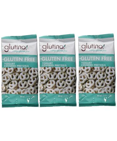 Glutino Gluten Free Yogurt covered pretzels 5.5 OZ