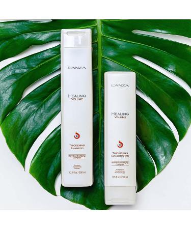 L'ANZA Healing Volume Thickening Shampoo 10.1 Fl Oz - Boosts Shine, Volume, & Thickness for Fine Hair with Bamboo Complex & Keratin - Buy Online on SooperMarket.com
