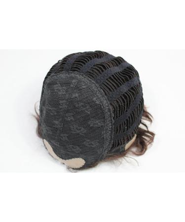 100% Human Hair Short Wave Wig - Dark Brown-Red Mix | DB205HH-2T33 - Shop Internationally - Buy Online on SooperMarket.com