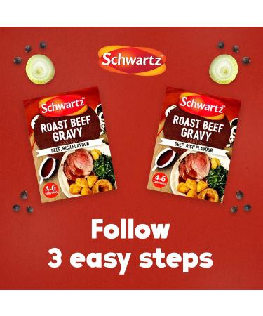 Schwartz Classic Roast Beef Gravy Mix 27g - Buy Online on SooperMarket.com