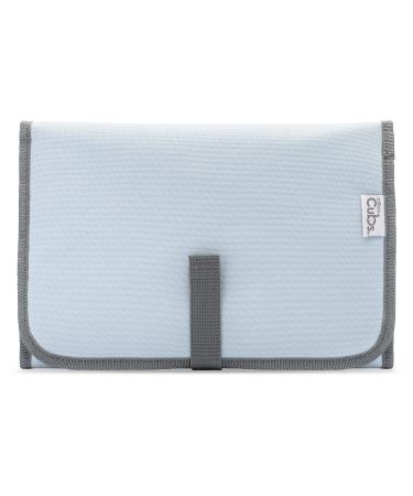 Baby Changing Mat Newborn Essentials Portable Travel Pad Station Baby Changing Unit Nappy Baby Wipes Creams Toilet Roll Pillow Bag Gifts for Mum and Dad by Comfy Cubs (Sea Blue Compact) Compact Sea Blue