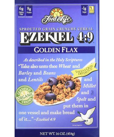 Food For Life Cereal Ezekiel 4:9 Golden Flax, 16 OZ
