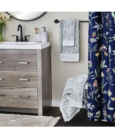SKL Home Distressed Leaves Hand Towel (2-Pack) Sage 16 x 26 - Buy Online on SooperMarket.com
