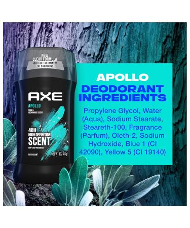 AXE Aluminum-Free Deodorant Stick for Men | Long Lasting Sage & Cedarwood | 3oz Odor Protection - Shop Now - Buy Online on SooperMarket.com