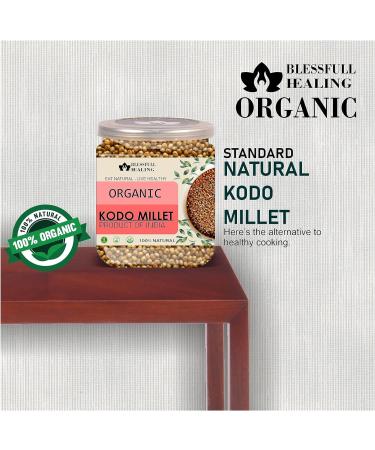 Blessfull Healing Organice KODO Millet 2 lb (907 Gram) - Buy Online on SooperMarket.com