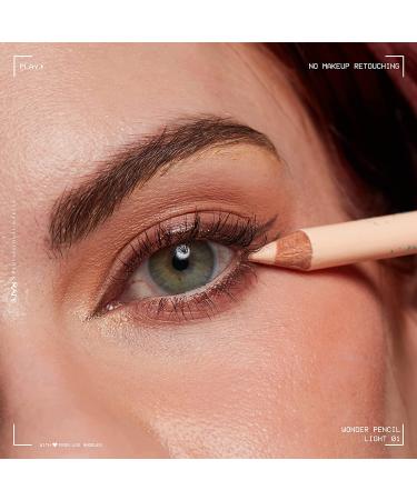 NYX Wonder Pencil Light 01 - Multi-Use Highlighter & Concealer Stick - Buy Online on SooperMarket.com