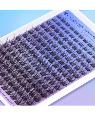Buy Wispy Lash Clusters | C Curl 8-16mm Individual Eyelash Extensions | DIY Lash Extensions by EYDEVRO - Buy Online on SooperMarket.com