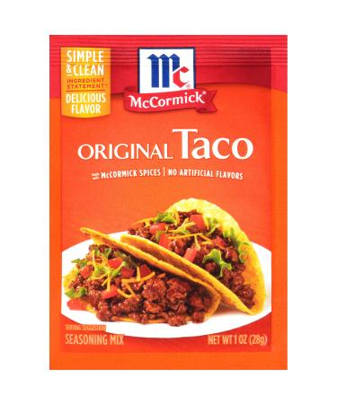 McCormick Original Taco Seasoning Mix 1 oz (28 g)