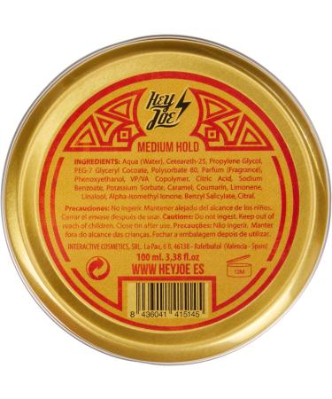 HEY JOE! Genuine Hair Pomade Classic Gold - Strong Hold Hair Gel 100ml (Pack of 1) - Buy Online on SooperMarket.com