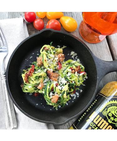 Kumana Avocado Hot Sauce Jalape o - Keto & Paleo Friendly, Sugar Free, Gluten Free, Low Carb - 13.1 oz Bottle - Buy Online on SooperMarket.com