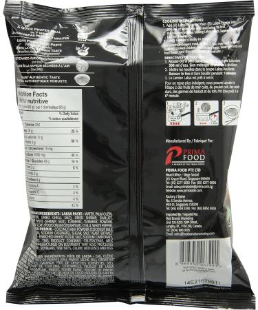 PRIMA TASTE SINGAPORE LAKSA LAMIAN 185g - Buy Online on SooperMarket.com