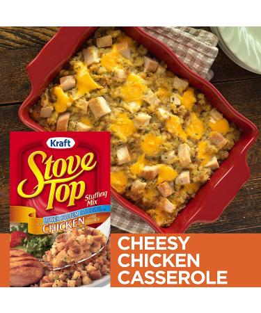 Low Sodium Chicken Stuffing Mix (6 oz) - 25% Less Sodium | Stove Top Approved - Buy Online on SooperMarket.com