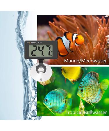 Measury Waterproof Digital Aquarium Thermometer TM10 - Accurate Temperature Control for Freshwater & Seawater | International Shipping Available - Buy Online on SooperMarket.com
