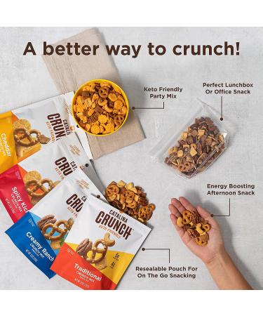 Catalina Crunch Mix Keto Snack Variety Pack - Low Carb Protein Snacks 6oz (Pack of 4) - Buy Online on SooperMarket.com