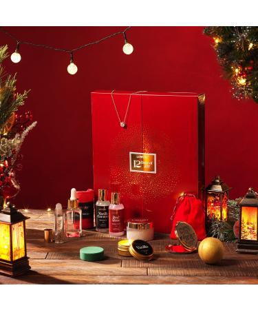 Birthday & Anniversary Gifts for Her | 12-Day Beauty Surprise Set | Spa & Bath Gift for Women & Men - Buy Online on SooperMarket.com