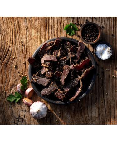 Biltong - 1kg - Sliced Super Fest - 4 Flavours - Original Peri Peri Garlic Pepper BBQ - Buy Online on SooperMarket.com