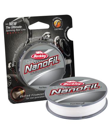 Berkley NanoFil Uni-Filament Fishing Line 150 Yards Clear Mist 17 Pounds