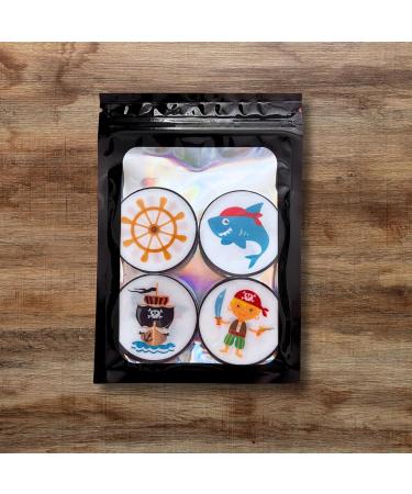 24 PRECUT Pirate Cupcake Toppers Pirates Theme #2 Edible Cake Decorations Edible Pirate Birthday Decorations Pirate Cake Topper Skull Cake Toppers Pirate Party Decorations (Pack of 24) - Buy Online on SooperMarket.com