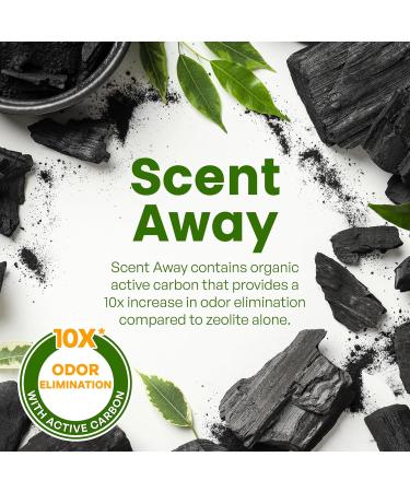 SCENT AWAY Cat litter Deodorizer Litter Box Odor Eliminator | Fragrance Free Cat Litter Deodorizer with ACTIVE CARBON | Eliminates Cat Odors and Smells to Keep Your Home Fresh and Clean (Pack of 1) 310.52 ml (Pack of 1) - Buy Online on SooperMarket.com