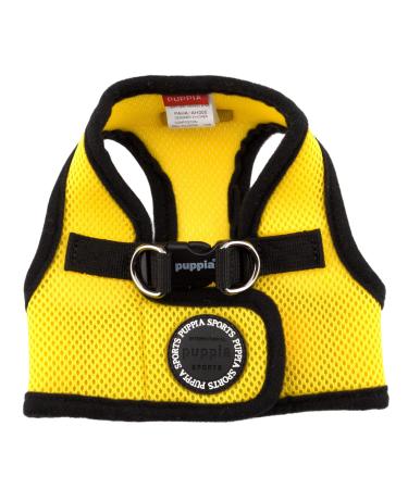 Puppia dog harness for small and medium -sized dogs - soft vest in many colors - also used as a puppy dishes - anti -anti -anti -tin tableware yellow XXL PUAH305YEXL XXL yellow