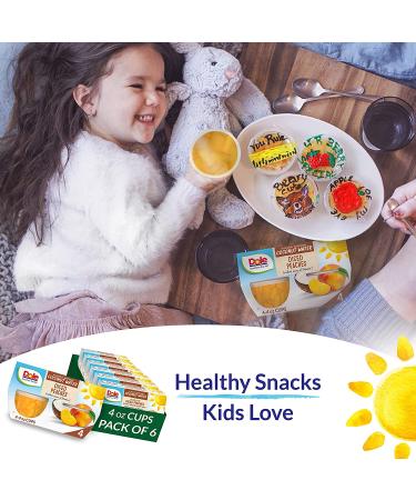 Dole Peaches in Coconut Water Fruit Bowls - Gluten Free Healthy Snack (4 Oz, 24 Count) - Buy Online on SooperMarket.com