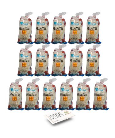 Vermicelli Glass Noodles 16 x 50g | Longkou Mung Beans Thread Vermicelli Noodles