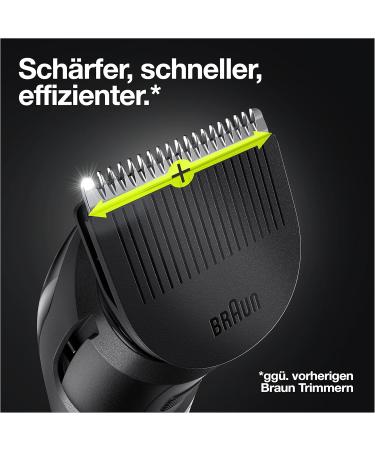 Brown 9-in-1 Multi-Grooming Kit | MGK5380 Beard Trimmer & Hair Clipper for Men | 7 Attachments for Face Head & Body Hair Removal - Buy Online on SooperMarket.com