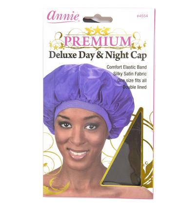 Annie Premium Deluxe Day & Night Cap Brown Universal Size 4554