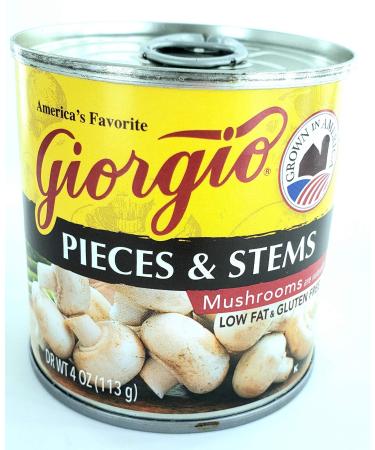 Giorgio Mushroom Pieces N Stem (6 Pack)