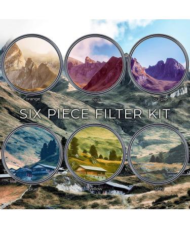Ultimaxx 58MM Lens Filter Accessory Kit for Canon EOS 90D, 80D, Rebel T7i, T6i & More - Buy Online on SooperMarket.com