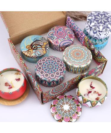 Allava 4-Piece Natural Soy Wax Fragrance Candle Gift Set | Stress Relief & Aromatherapy Candles for Christmas Birthdays Valentine's Day & Weddings - Buy Online on SooperMarket.com