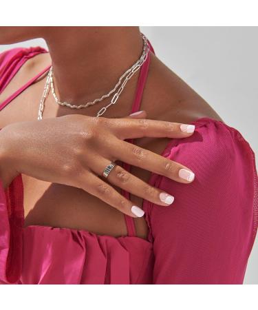 KISS imPRESS No Glue Mani Press-On Nails - Light Pink Squoval Petite Size 30 Nails + Accessories - Shop Internationally - Buy Online on SooperMarket.com