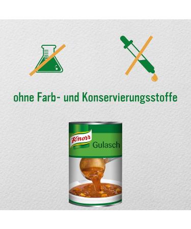 Knorr Meisterkessel Goulash Soup - Ready to Serve Authentic Taste | 2.9 kg Pack (Beef 2.78L) - International Shipping Available - Buy Online on SooperMarket.com