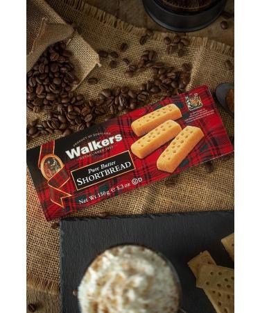 Walker's Shortbread Fingers 5.3 Oz Pure Butter Cookies - Pack of 6 - Buy Online on SooperMarket.com