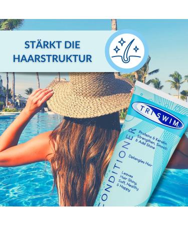 TRISWIM Conditioner 251ml - Chlorine Neutralizing Hair Treatment for Swimmers | Best eCommerce Shipping Worldwide - Buy Online on SooperMarket.com