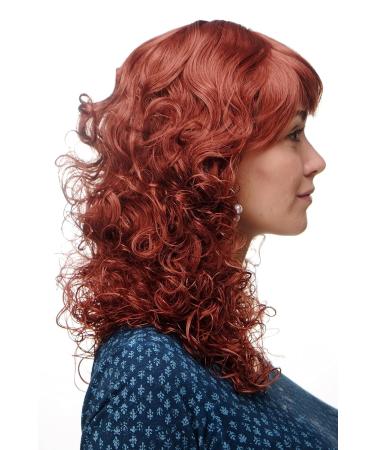 Buy WIG ME UP Romantic Red Copper Curly Half Length Wig - 45 cm MC008-130 | International Shipping Available - Buy Online on SooperMarket.com