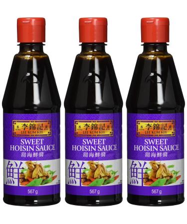 Lee Kum Kee Hoi Sin Sauce - Sweet Pack of 3 (3 x 567g) | Authentic Chinese Flavor | International Shipping - Buy Online on SooperMarket.com