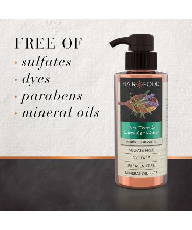 Buy Hair Food Shampoo with Tea Tree & Lavender Water - 10.1 Oz | International Shipping Available - Buy Online on SooperMarket.com