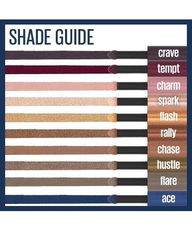 Maybelline New York Color Strike Eye Shadow Pen - 45 Flash, Cream To Powder Finish - 0.012 Fl Oz - Buy Online on SooperMarket.com