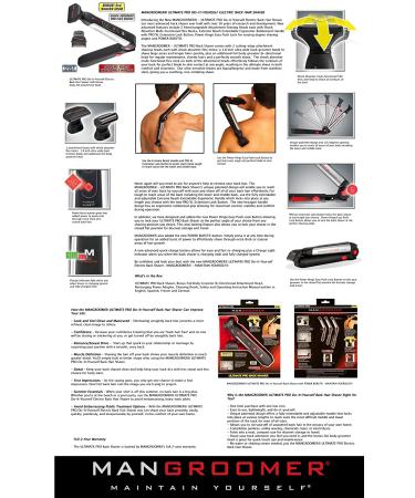 MANGROOMER Ultimate Pro Back Shaver Replacement Blade - High-Quality Replacement Blade for a Smooth and Precise Shave - Buy Online on SooperMarket.com