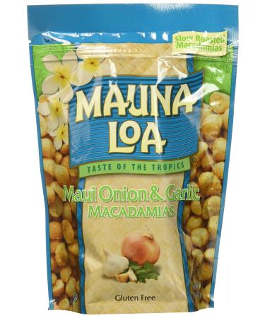 Mauna Loa Maui Onion & Garlic Macadamias 10 oz (283 g)