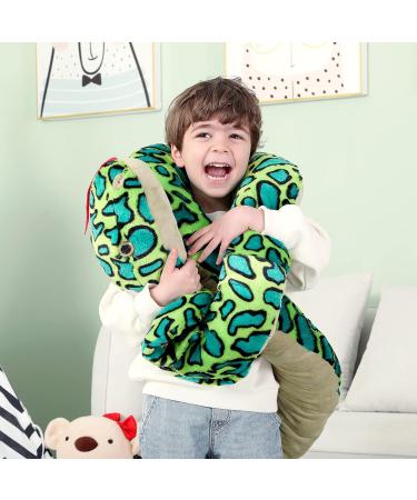 IKASA Giant Snake Stuffed Animal Plush Toy - 270cm Large Cobra Soft Toy for Kids - Buy Online on SooperMarket.com