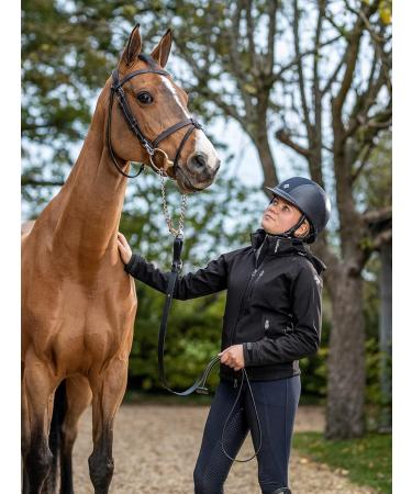 LeMieux Leather Trot Up Chain for Horses in Brown - Detachable - Easy to Use Trigger Clip - One Size - Buy Online on SooperMarket.com
