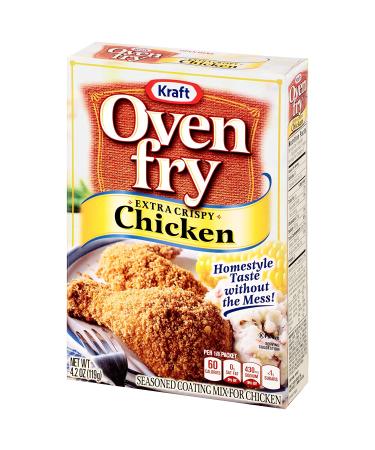Oven Fry Extra Crispy Seasoned Coating Mix for Chicken - 8 ct Pack (4.2 oz Boxes) - Buy Online on SooperMarket.com