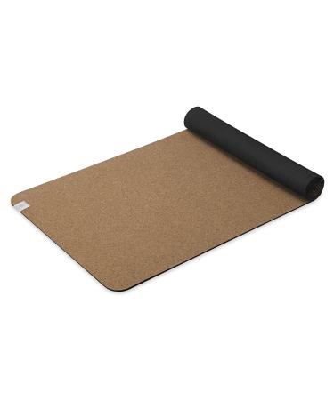 Gaiam Yoga Mat Cork - Great for Hot Yoga, Pilates (68-Inch x 24-Inch x 5mm Thick)