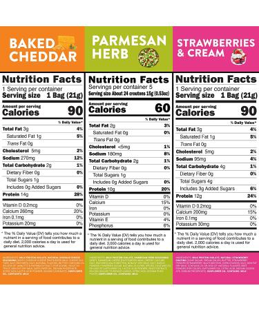 Shrewd Food Protein Puffs - High Protein, Low-Carb, Gluten-Free, Keto Snacks - Variety Pack of 12 - Non GMO, Soy-Free, Peanut-Free, Tree Nut-Free - Health Conscious Snacks, Never Fried - 0.74 oz - Buy Online on SooperMarket.com
