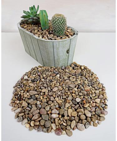 Landare Pebble Stones 1.8kg - Decorative Stones for Vases & Garden | Small Gravel (6-10mm) - Perfect for Home Decoration - Buy Online on SooperMarket.com