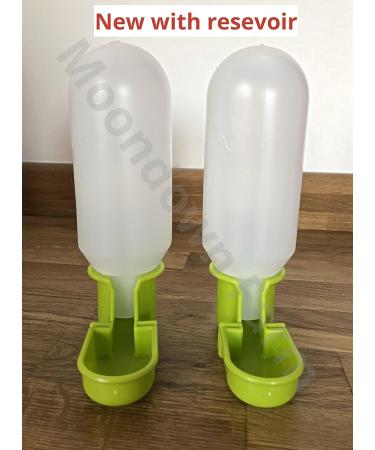 Moondown Farm Canary Finch Budgie Drinker with Reservoir 2 Pack 350ml - Buy Online on SooperMarket.com