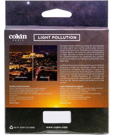 Cokin Nuances Clearsky Light Pollution Filter 77mm - Reduce Light Pollution (CNSKY-77) - Buy Online on SooperMarket.com